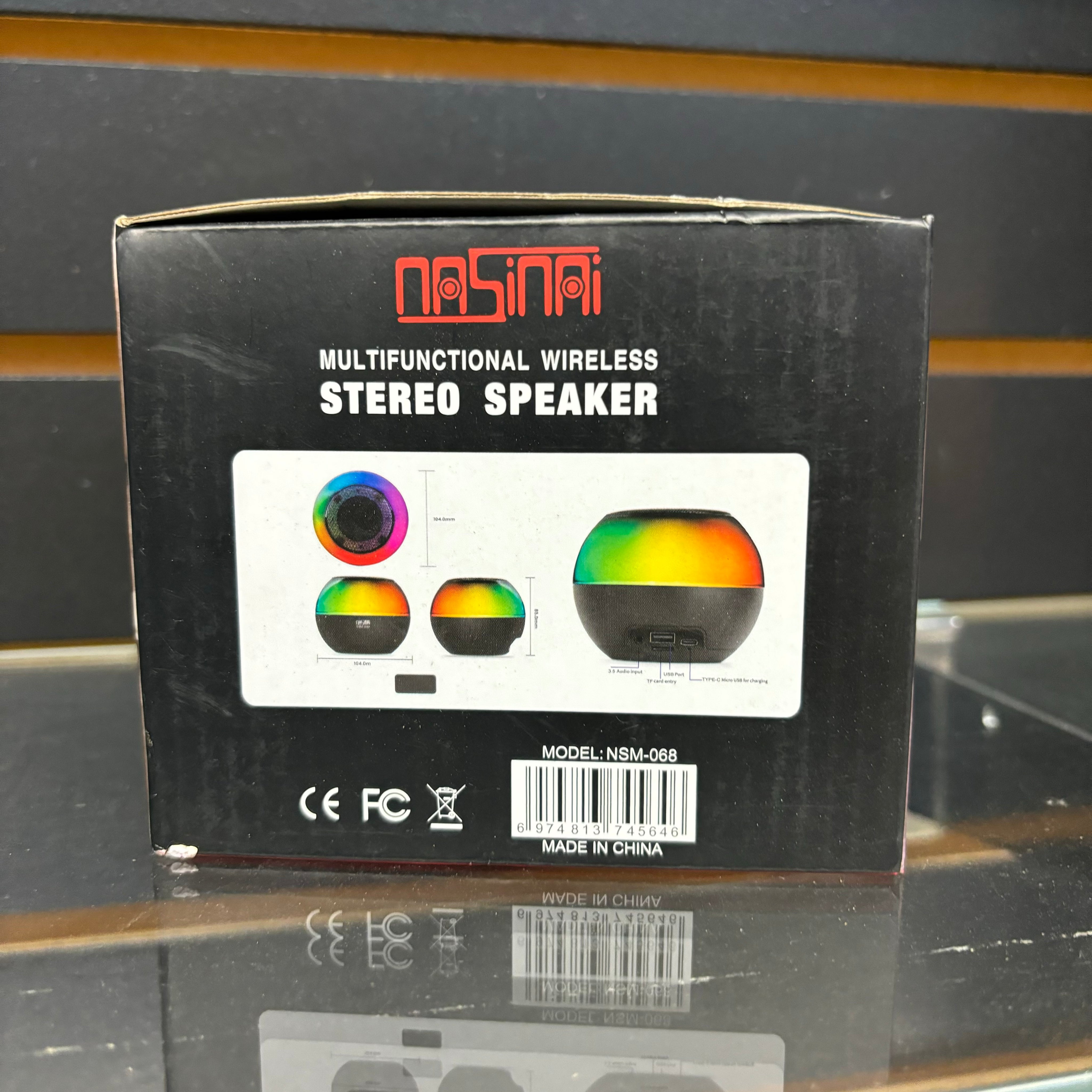 Light Up Stereo Bluetooth Speaker