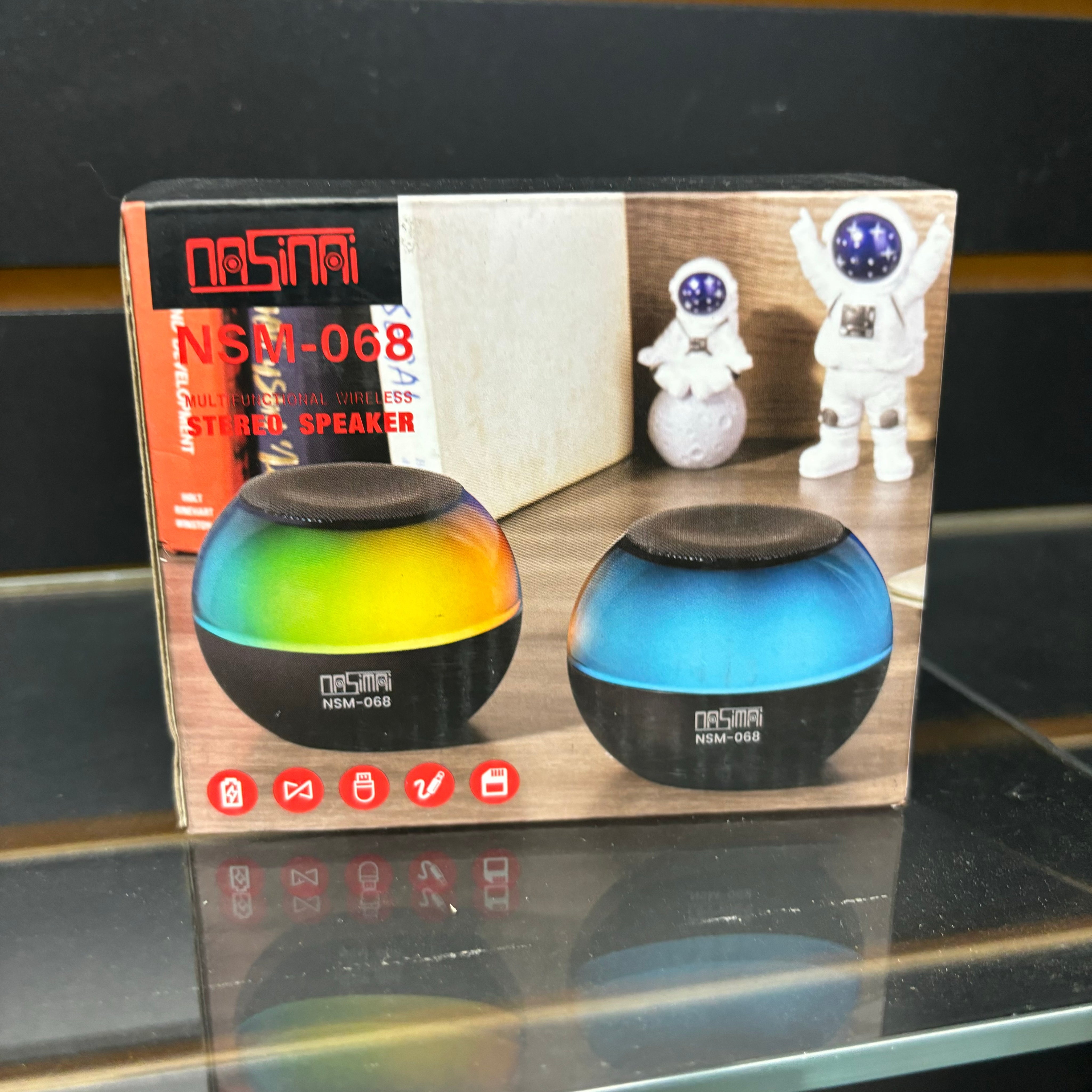 Light Up Stereo Bluetooth Speaker