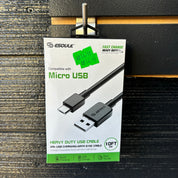 HEAVY DUTY USB CABLE
2Ah USB CHARGING+DATA SYNC CABLE 10ft