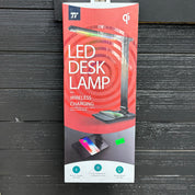 LED DESK LAMP
WITH
WIRELESS CHARGING