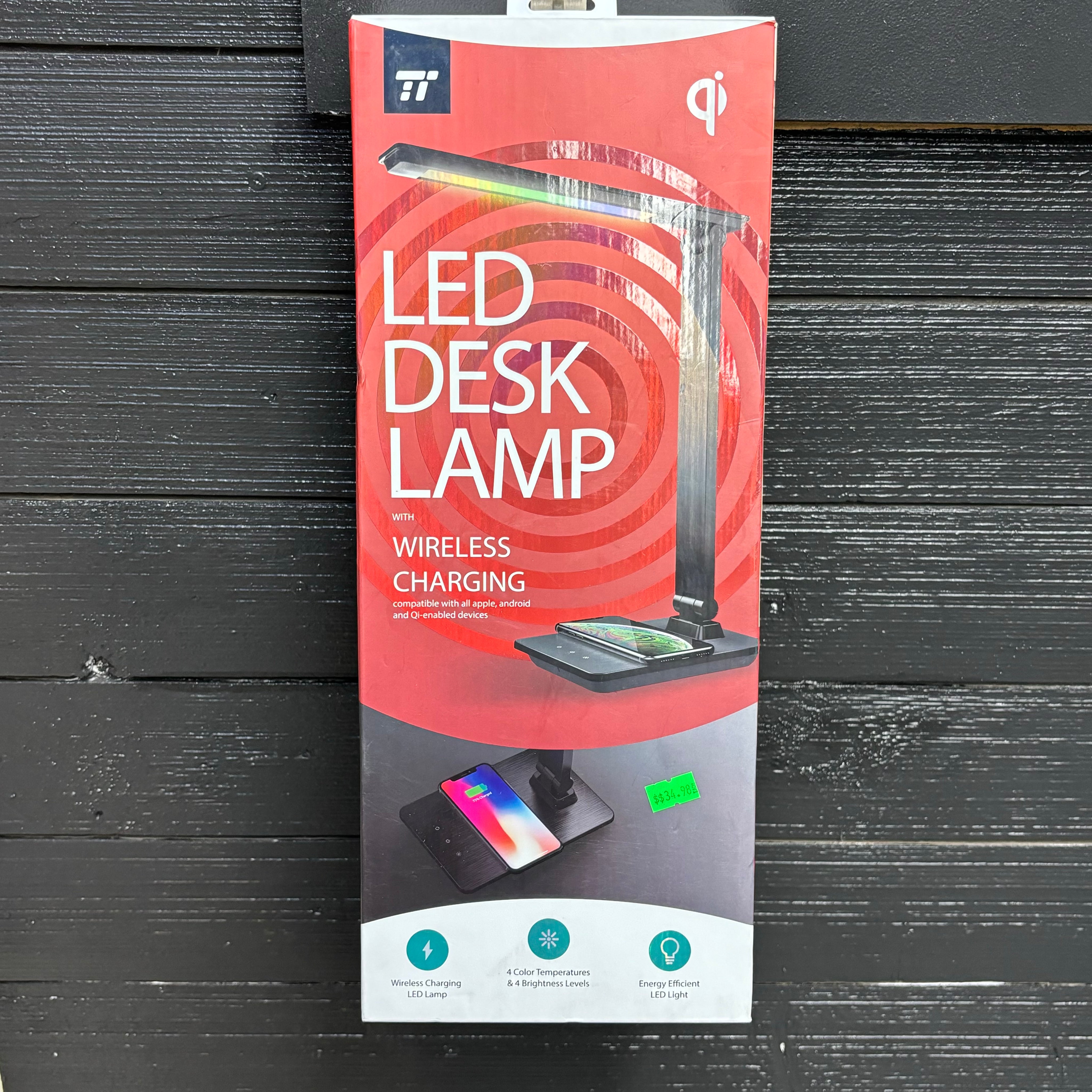 LED DESK LAMP
WITH
WIRELESS CHARGING