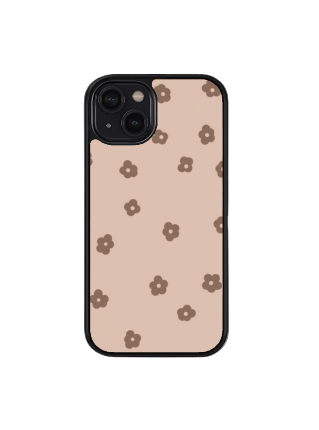 Dainty Brown Flowers Cell Phone case