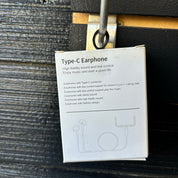 Type C earphones