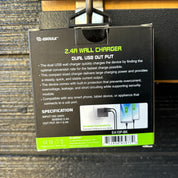 Duel USB wall charger 12 W