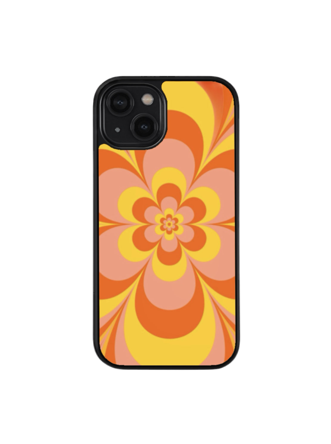 Groovy Yellow and Orange Blossom Cell Phone case
