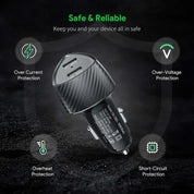 40 W car fast charger