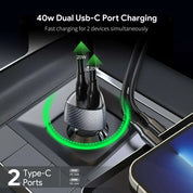 40 W car fast charger